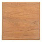 Table d'appoint à étagère double - 24 pouces de long x 24 pouces de profondeur x 21 pouces de haut - 24 larg. x 24 prof. x 21 haut.