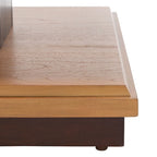 Table d'appoint à étagère double - 24 pouces de long x 24 pouces de profondeur x 21 pouces de haut - 24 larg. x 24 prof. x 21 haut.