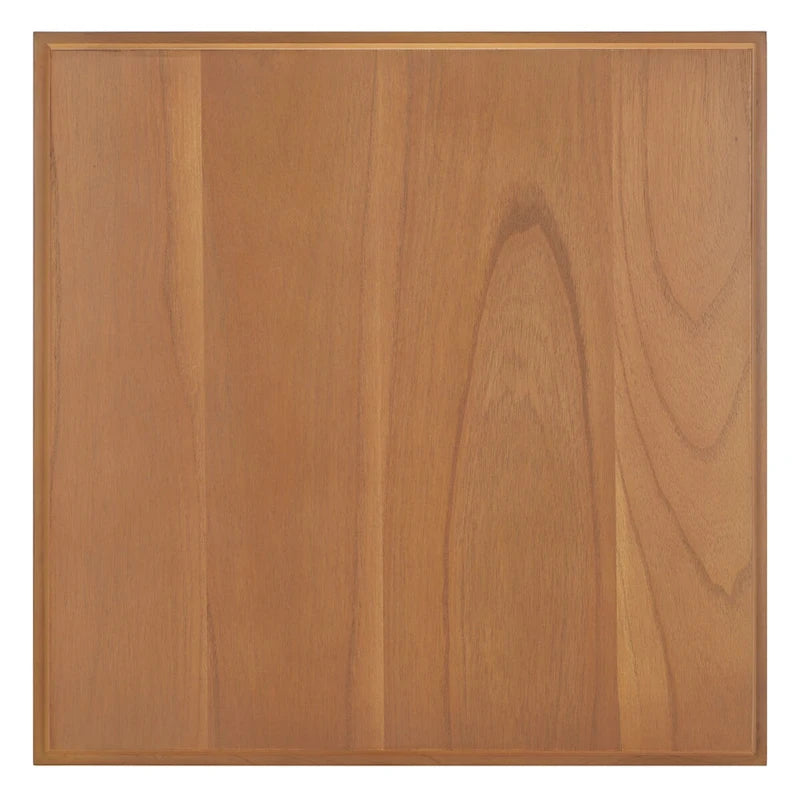 Table d'appoint à étagère double - 24 pouces de long x 24 pouces de profondeur x 21 pouces de haut - 24 larg. x 24 prof. x 21 haut.