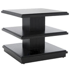 Table d'appoint à étagère double - 24 pouces de long x 24 pouces de profondeur x 21 pouces de haut - 24 larg. x 24 prof. x 21 haut.