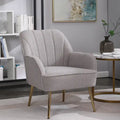 Fauteuil moderne avec accoudoirs larges de 25,2 pouces