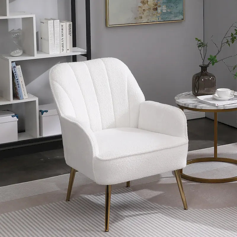   25.2-inch Wide Armrest Modern Chair