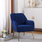 Fauteuil moderne avec accoudoirs larges de 25,2 pouces