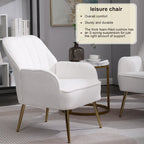 Fauteuil moderne avec accoudoirs larges de 25,2 pouces