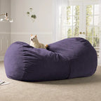 Pouf géant de 2,13 m pour adultes - Chenille de qualité supérieure