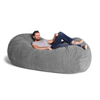 Pouf géant de 2,13 m pour adultes - Chenille de qualité supérieure